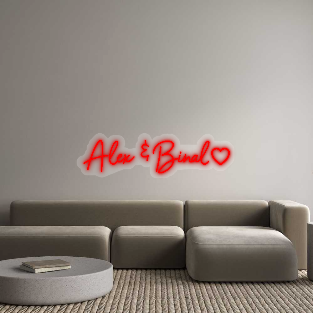 Custom Neon: Alex & Binal