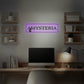 Personalisierbares Neon - LED - Schild in Pink, ideal als Wanddekoration für Wohnzimmer oder Geschäftsräume
